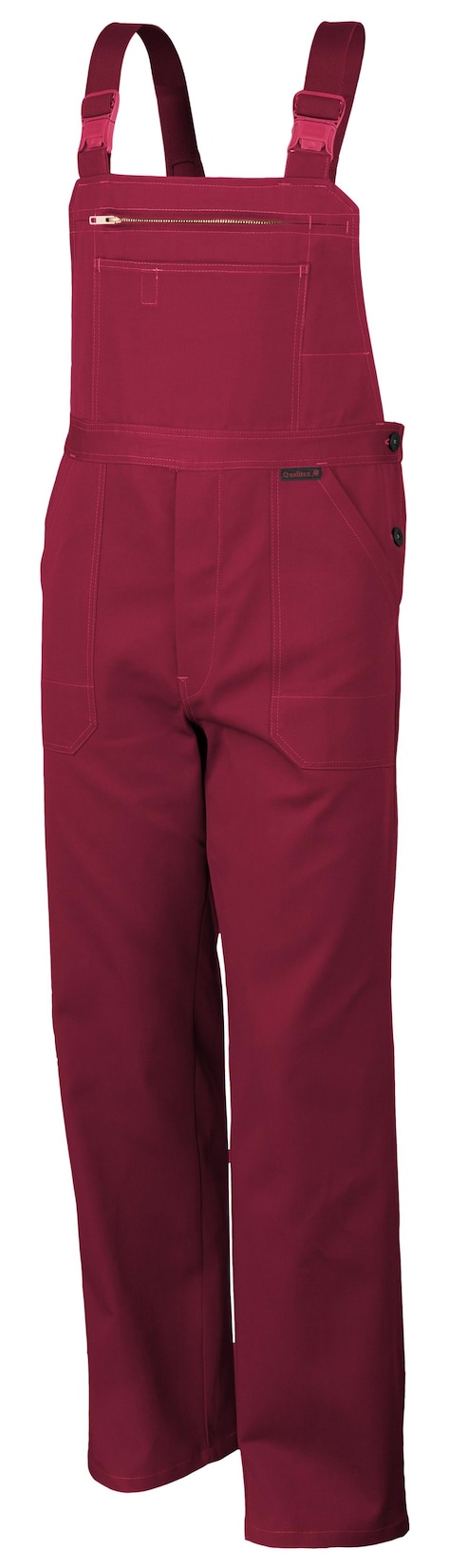 QUALITEX HIGH QUALITY WORKWEAR Latzhose favorit rot Herren: 29