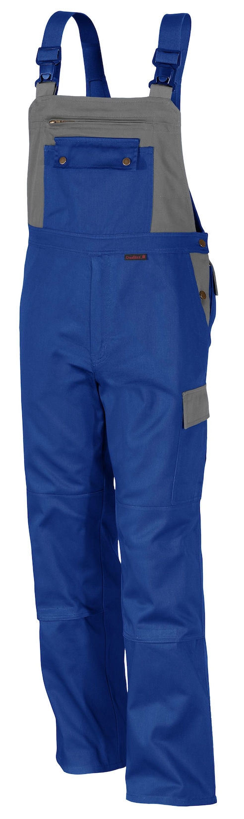 QUALITEX HIGH QUALITY WORKWEAR Latzhose image kornblau/hellgrau Herren: 24