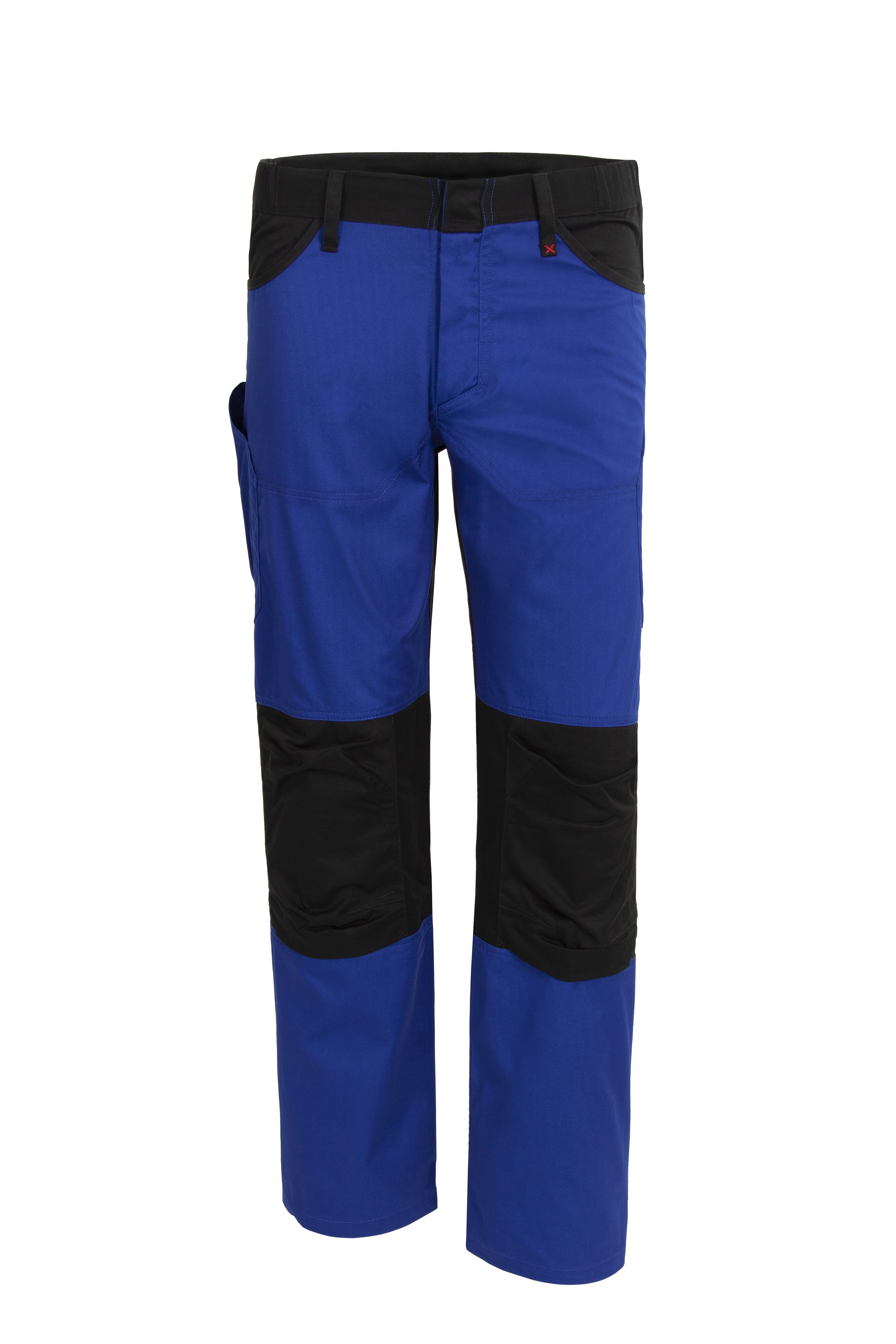QUALITEX HIGH QUALITY WORKWEAR Bundhose X-Serie kornblau/schwarz Damen: 36 Herren: 42 - Bild 1