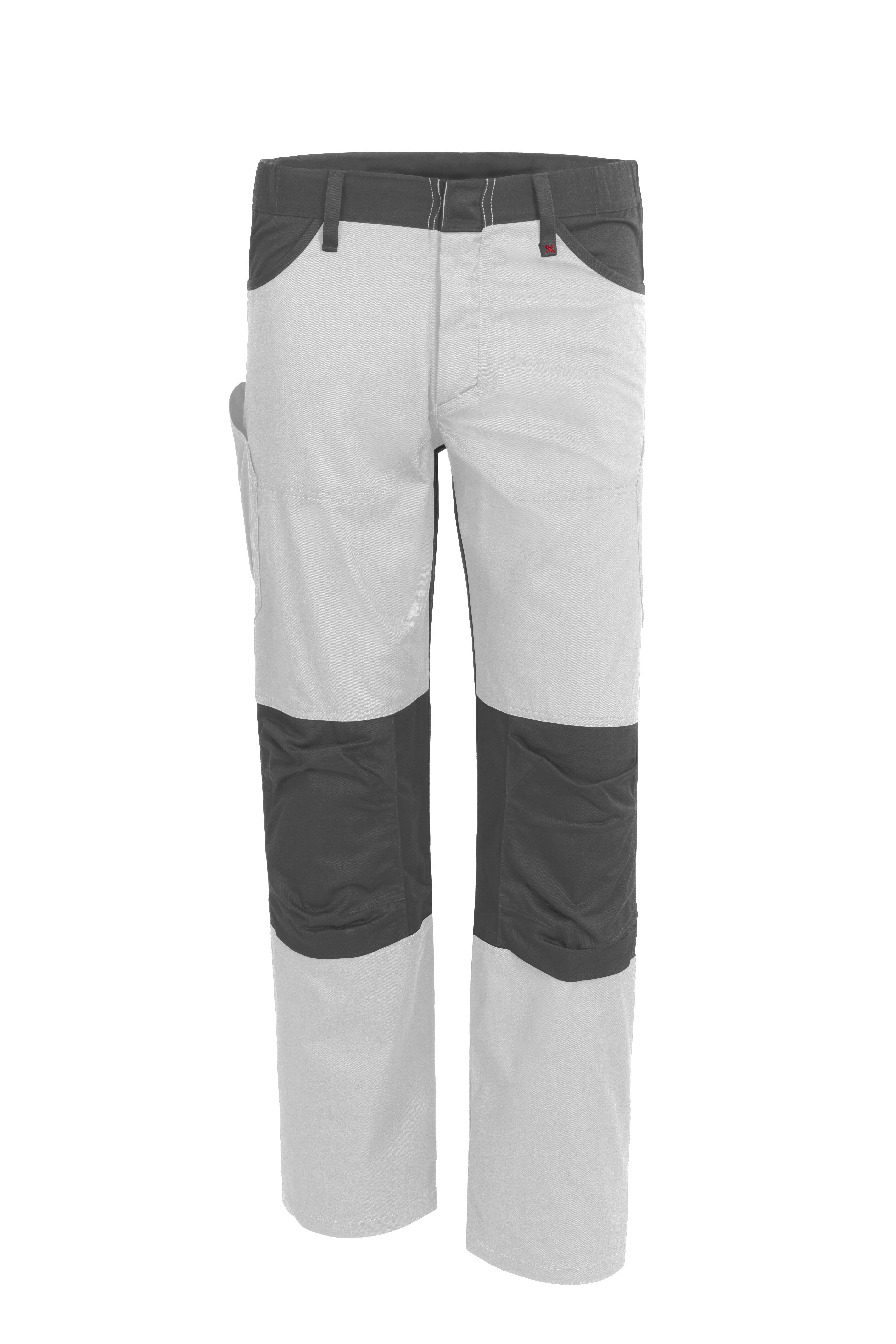 QUALITEX HIGH QUALITY WORKWEAR Bundhose X-Serie wei&szlig;/grau Herren: 94 - Bild 1