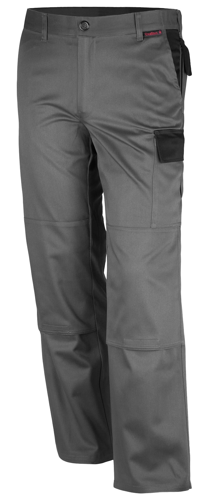 QUALITEX HIGH QUALITY WORKWEAR Bundhose image mittelgrau/schwarz Herren: 25
