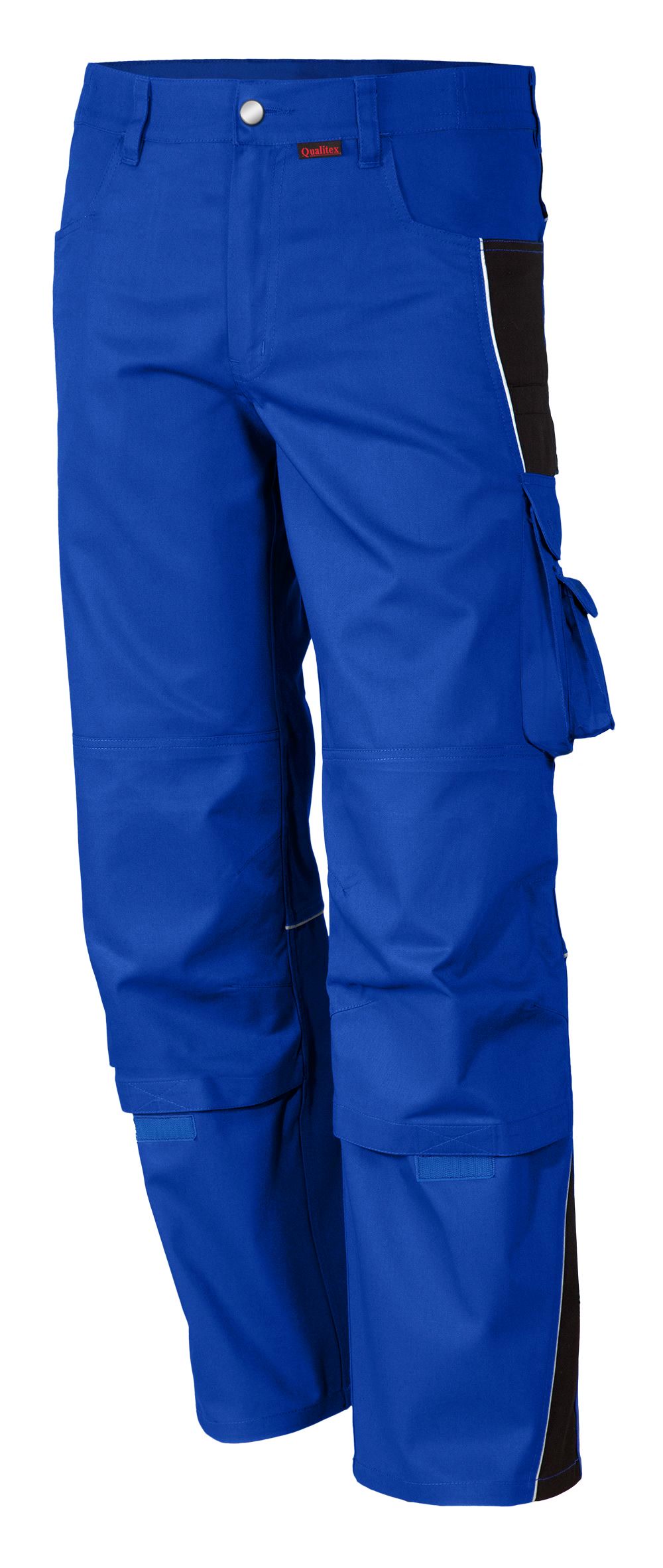 QUALITEX HIGH QUALITY WORKWEAR Bundhose PRO kornblau/schwarz Damen: 50 Herren: 56 - Bild 1