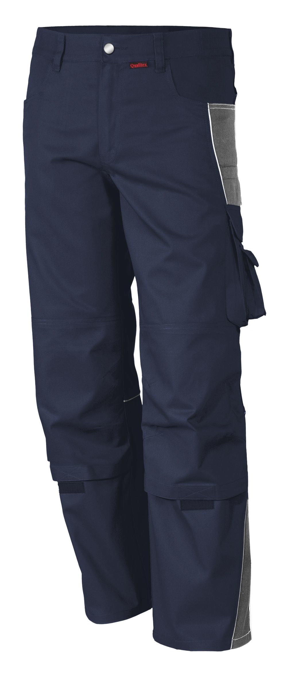QUALITEX HIGH QUALITY WORKWEAR Bundhose PRO marine/grau Damen: 52 Herren: 58 - Bild 1