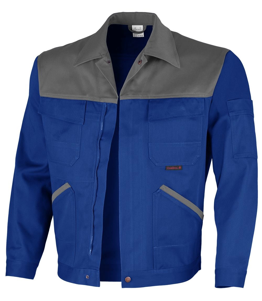 QUALITEX HIGH QUALITY WORKWEAR Bundjacke image kornblau/hellgrau Herren: 94