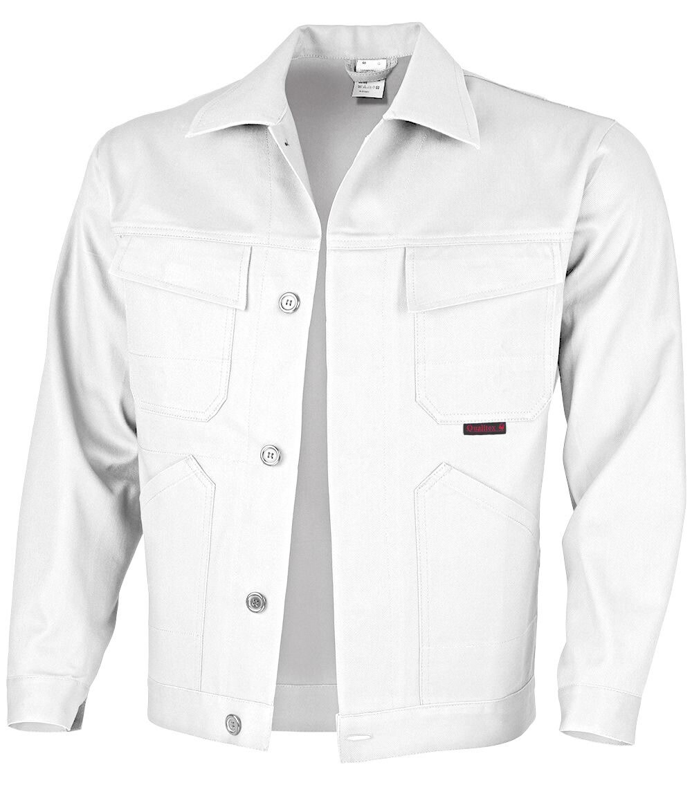 QUALITEX HIGH QUALITY WORKWEAR Bundjacke classic weiß Herren: 98 | 04046987023249