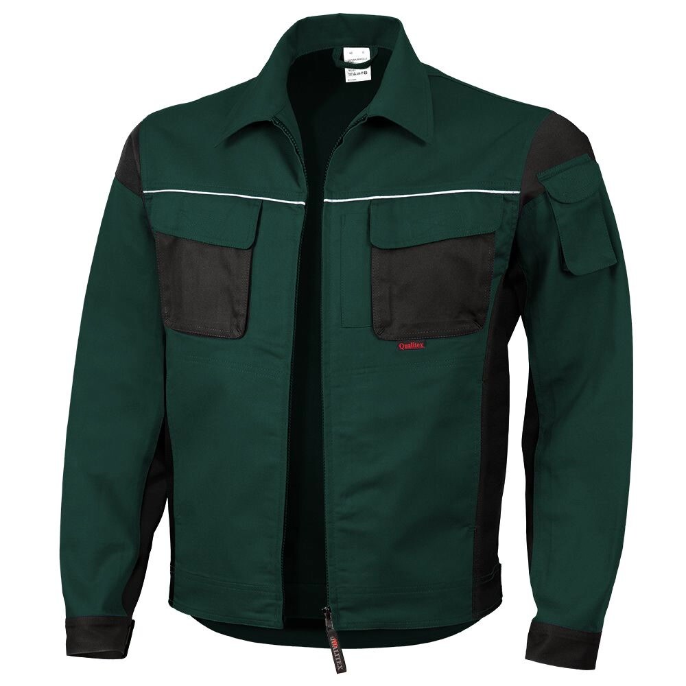 QUALITEX HIGH QUALITY WORKWEAR Bundjacke PRO grün/schwarz Damen: 38 Herren: S