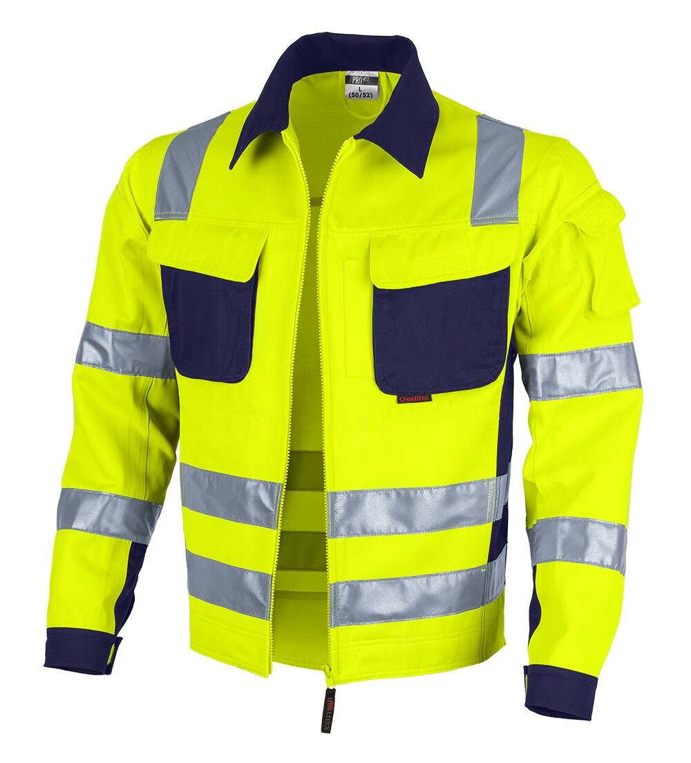QUALITEX HIGH QUALITY WORKWEAR Bundjacke PRO WS warngelb/marine Damen: 38 Herren: S