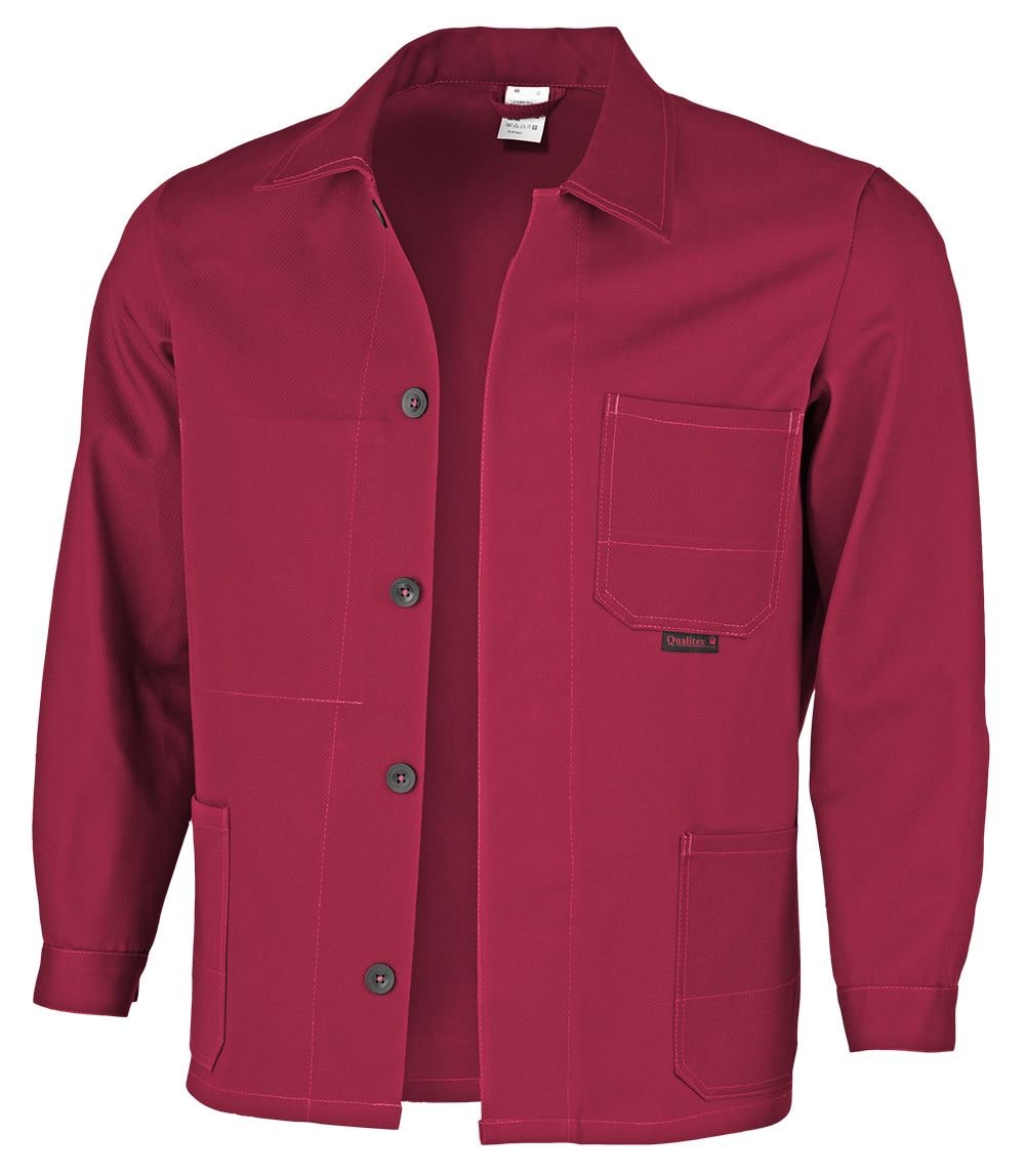 QUALITEX HIGH QUALITY WORKWEAR Langjacke favorit rot Herren: 29 - Bild 1