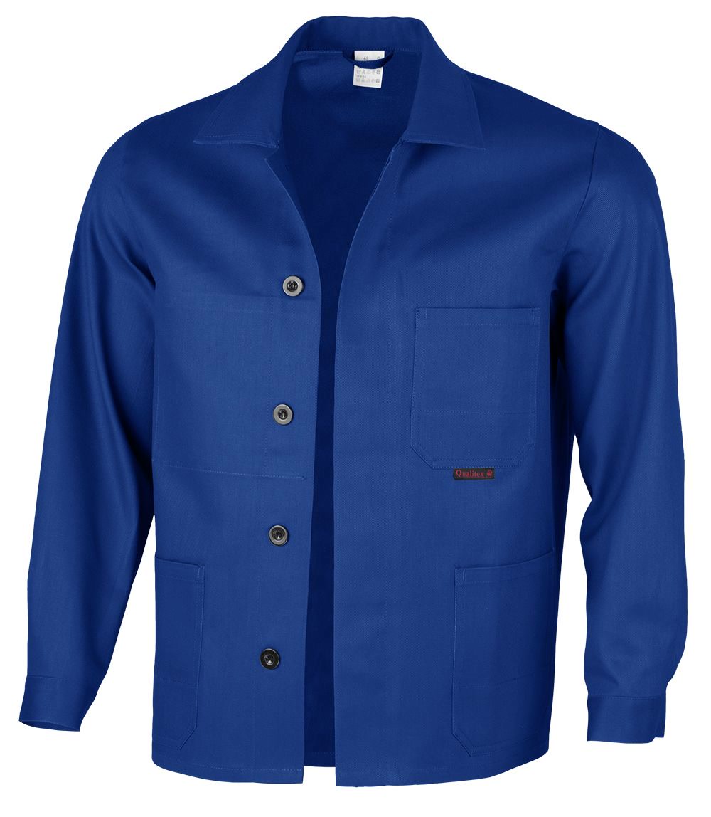 QUALITEX HIGH QUALITY WORKWEAR Langjacke classic kornblau Herren: 102 - Bild 1