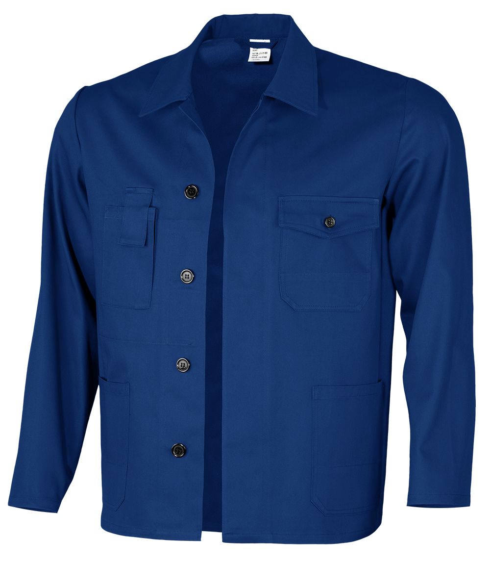 QUALITEX HIGH QUALITY WORKWEAR Langjacke basic kornblau Herren: 102 - Bild 1