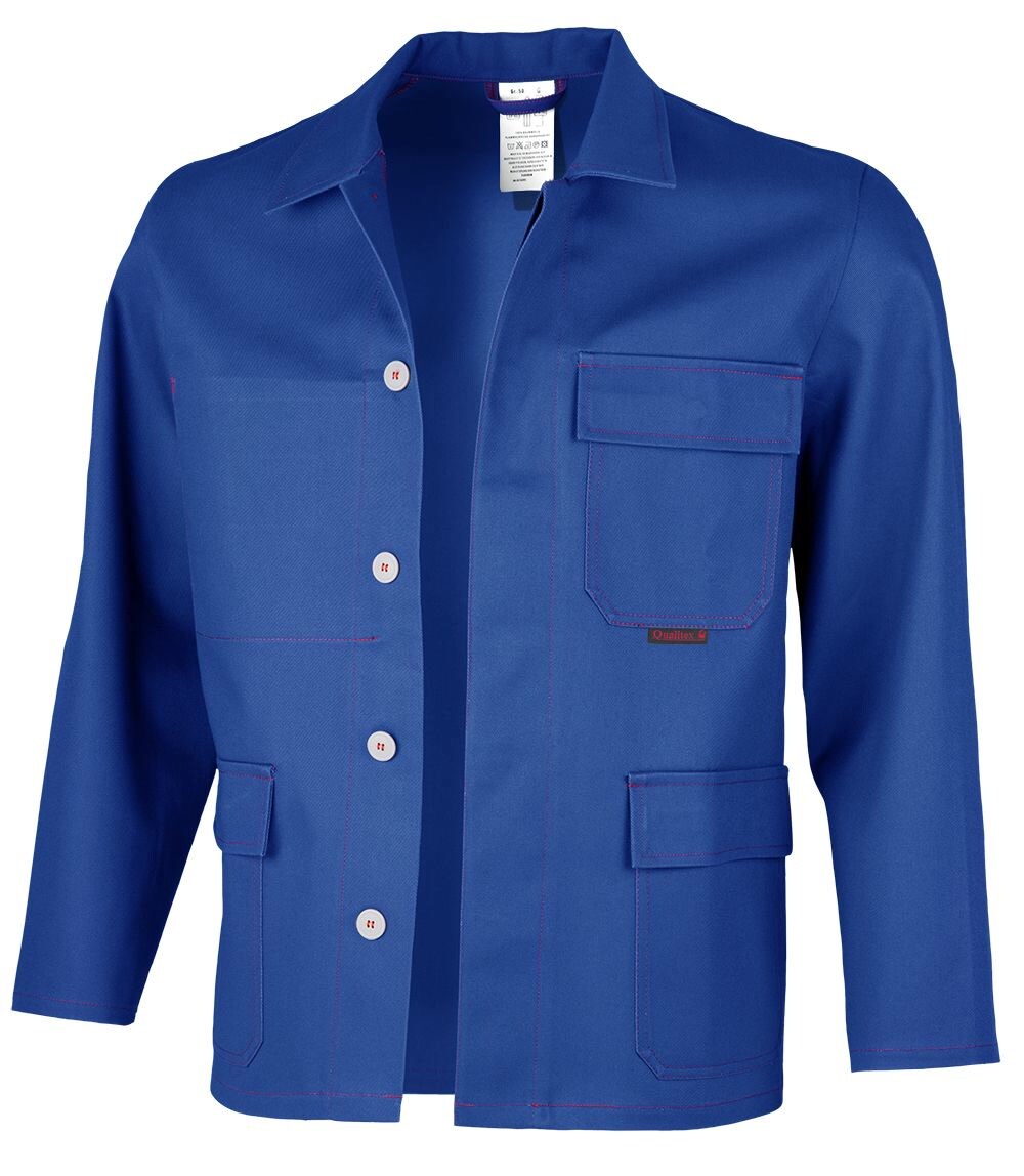 QUALITEX HIGH QUALITY WORKWEAR Langjacke robust kornblau Damen: 56 Herren: 62