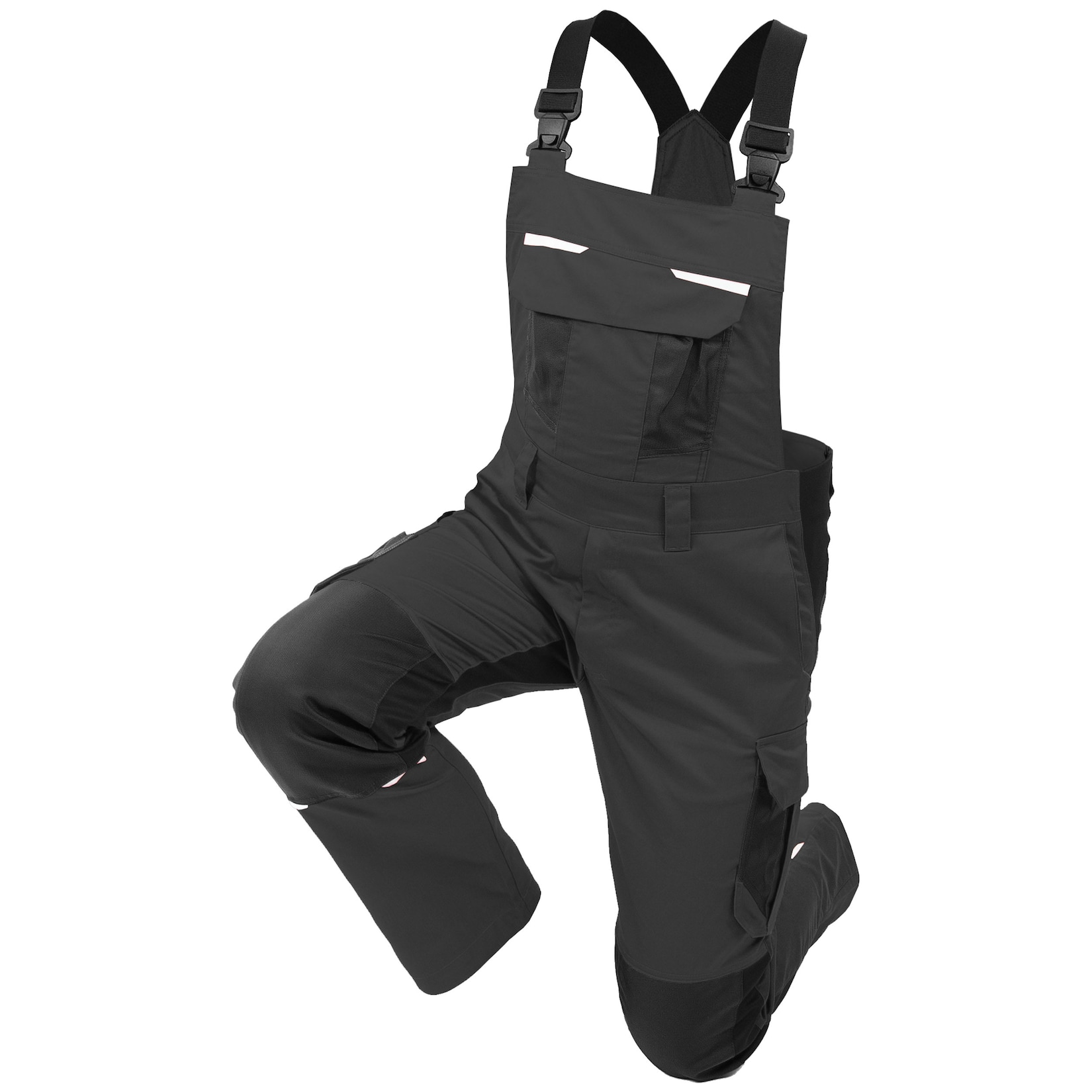 QUALITEX HIGH QUALITY WORKWEAR Latzhose IND phantom Damen: 40 Herren: 46