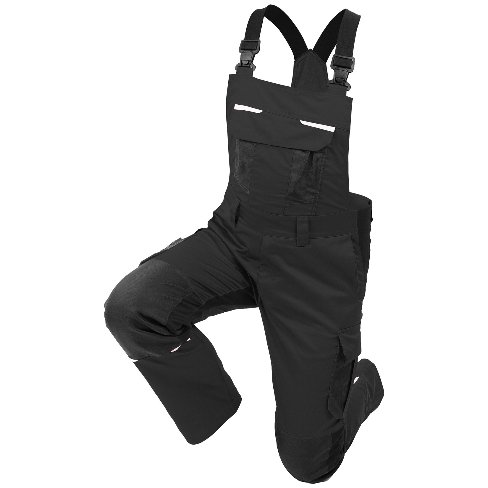 QUALITEX HIGH QUALITY WORKWEAR Latzhose IND black beauty Herren: 106