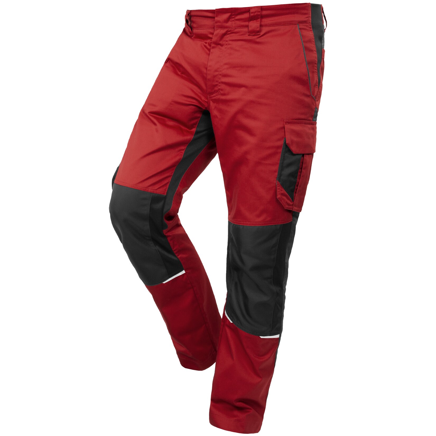 QUALITEX HIGH QUALITY WORKWEAR Bundhose IND red dahlia/phantom Herren: 98 | 04046987085223