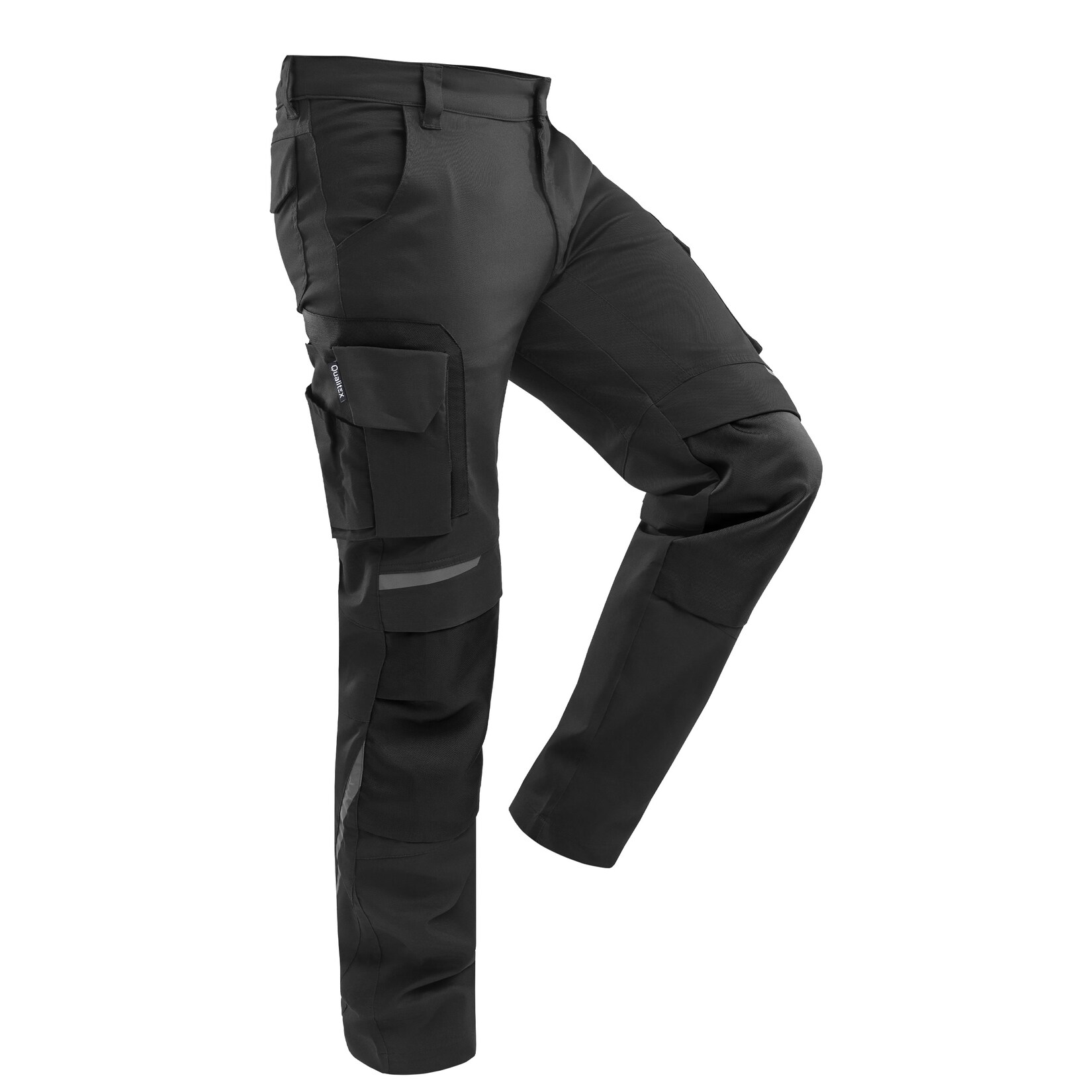 QUALITEX HIGH QUALITY WORKWEAR Bundhose PRO+ schwarz Damen: 38 Herren: 44
