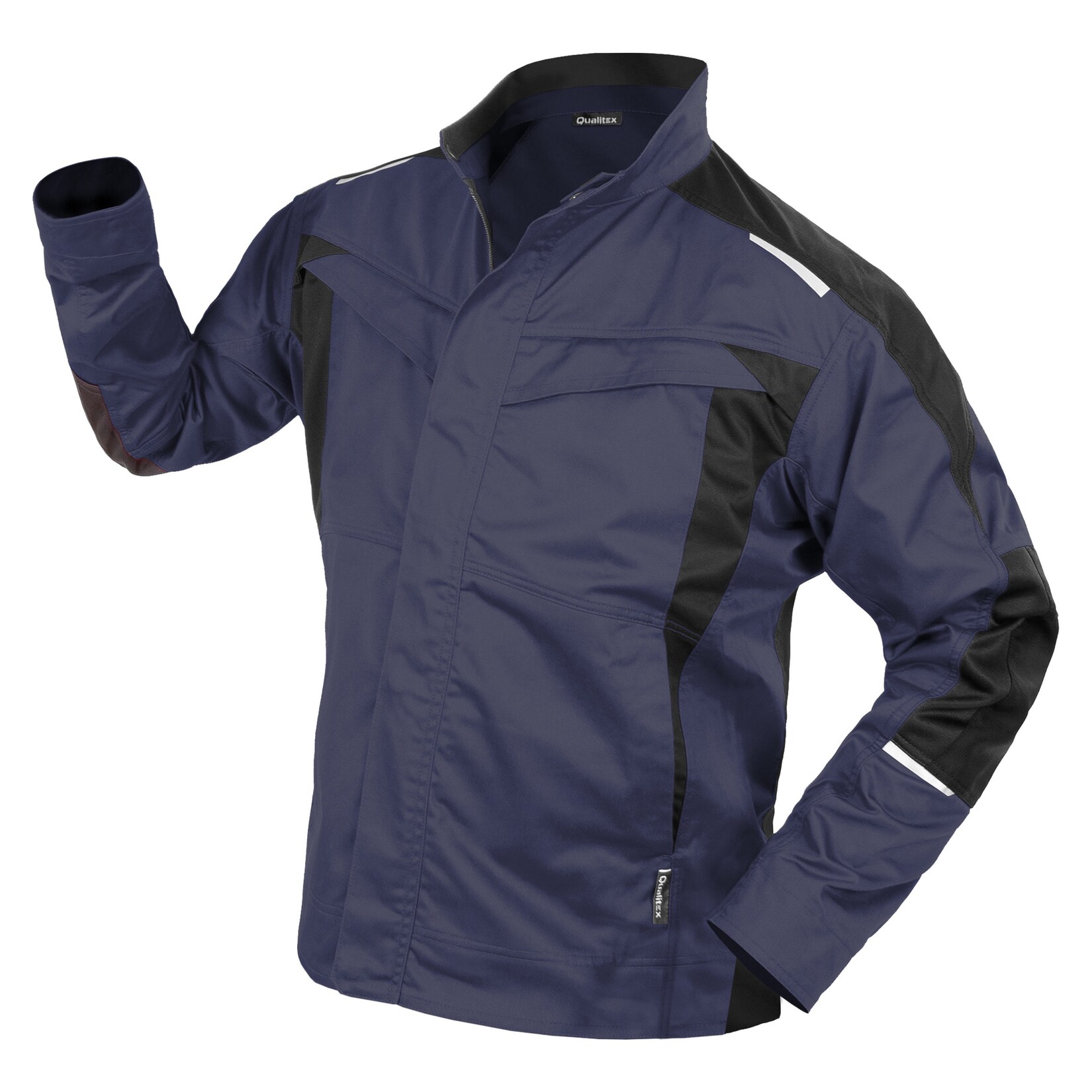 QUALITEX HIGH QUALITY WORKWEAR Bundjacke IND navy blazer/black beauty Damen: L Herren: L