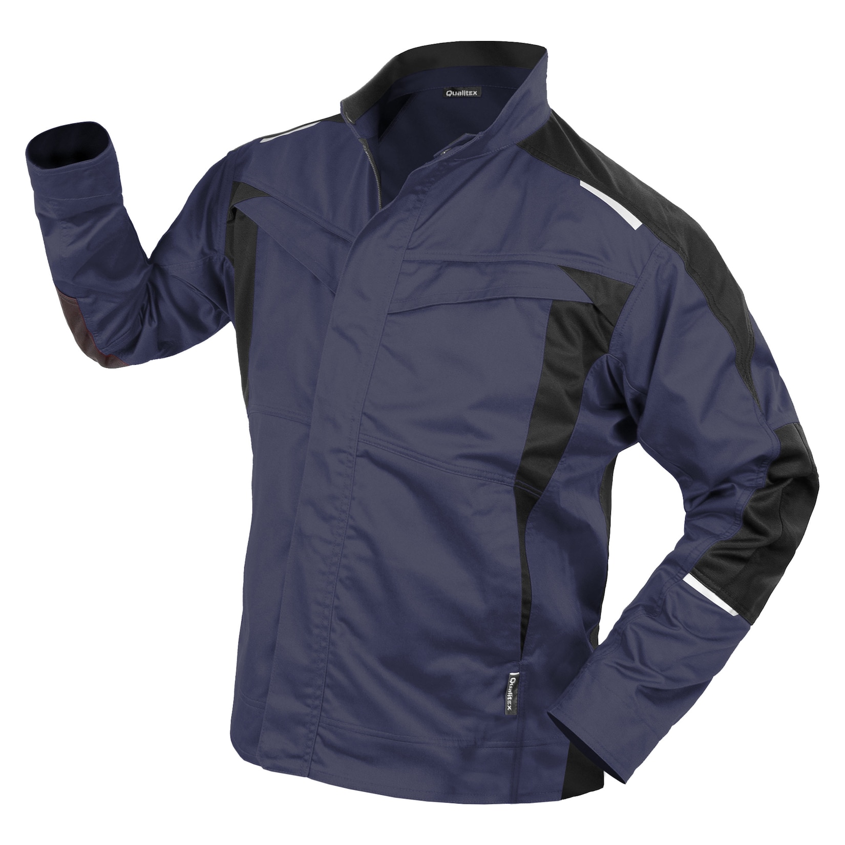 QUALITEX HIGH QUALITY WORKWEAR Bundjacke IND navy blazer/black beauty Damen: 4XL Herren: 4XL