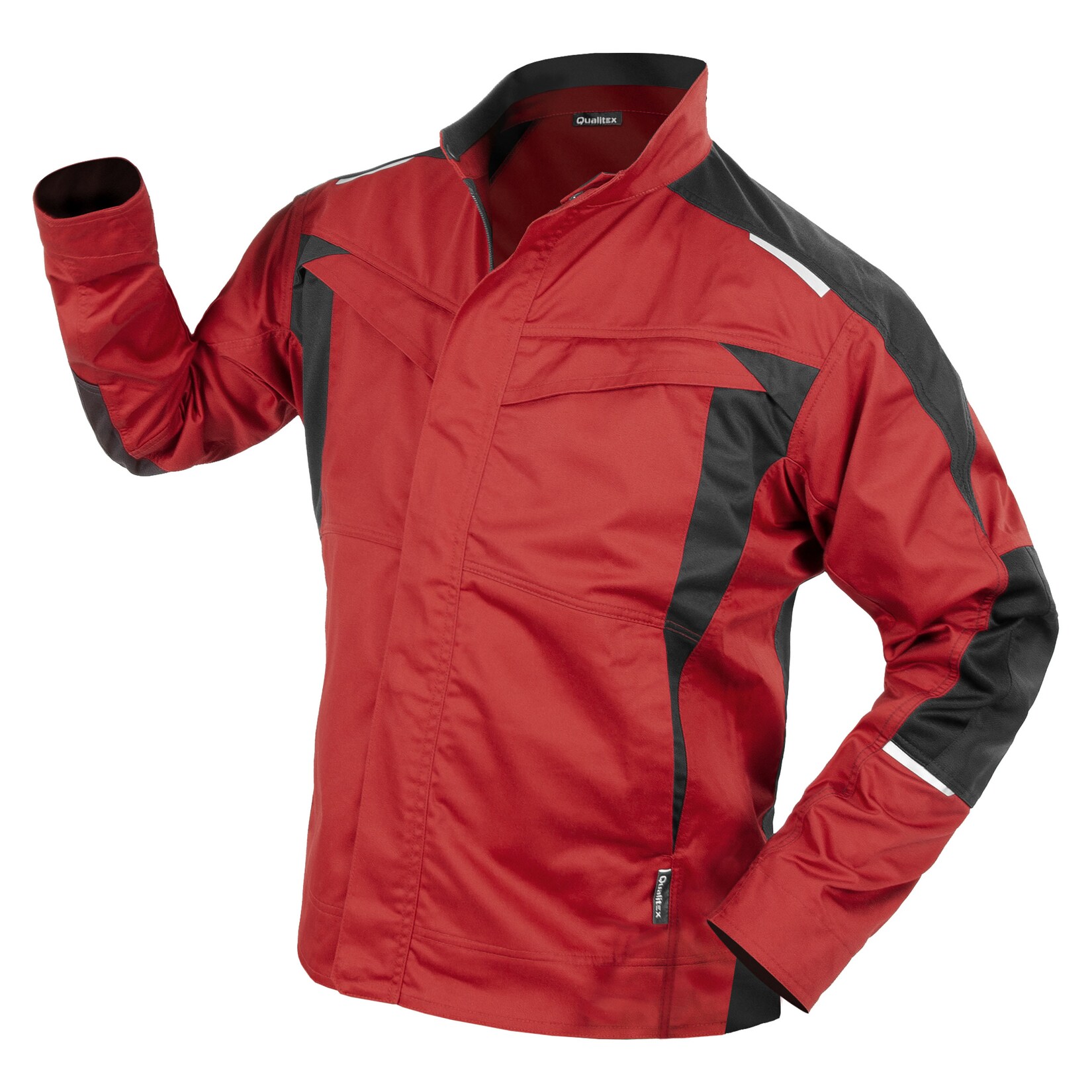 QUALITEX HIGH QUALITY WORKWEAR Bundjacke IND red dahlia/phantom Damen: XXL Herren: XXL