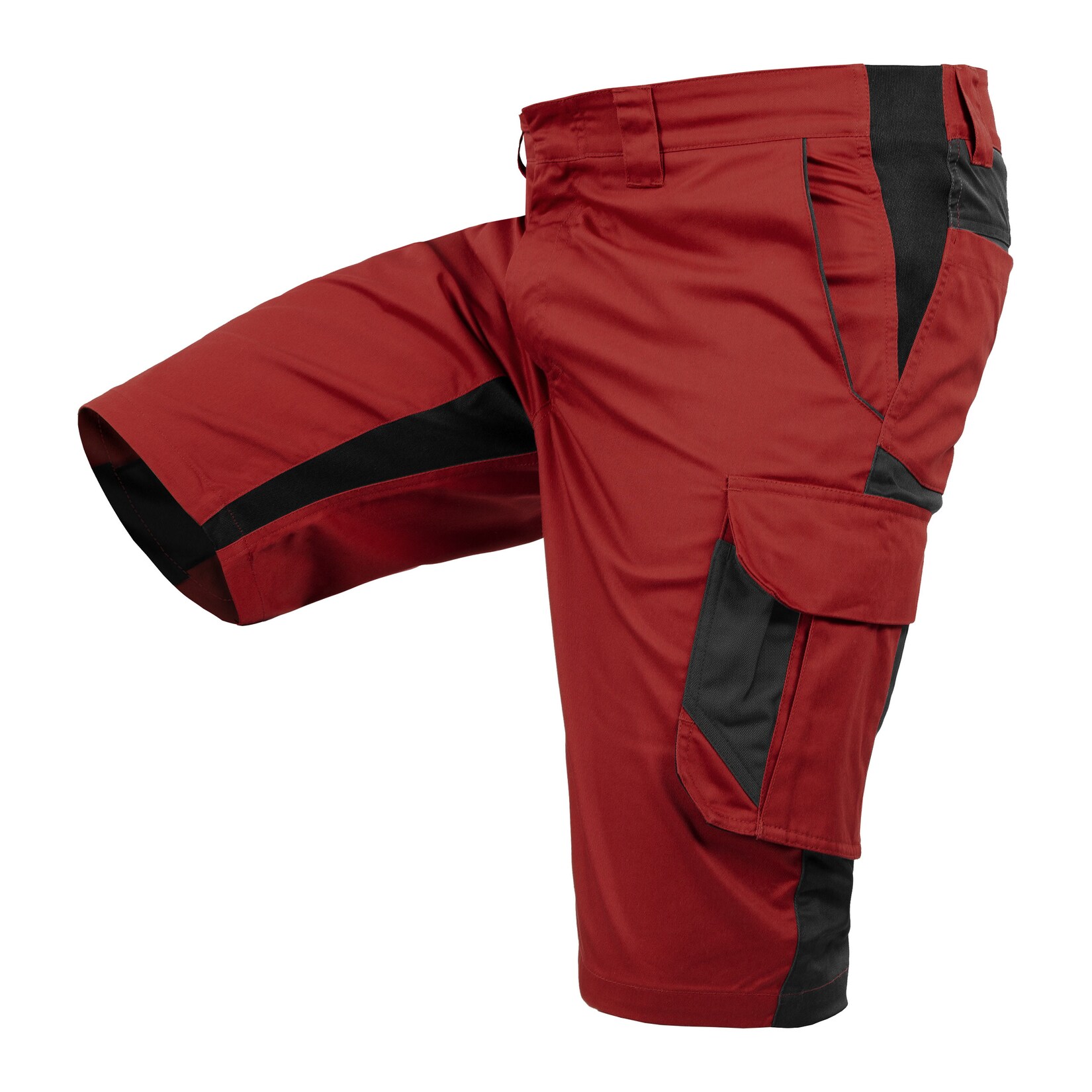QUALITEX HIGH QUALITY WORKWEAR Shorts IND red dahlia/phantom Damen: 58 Herren: 64 | 04046987084219