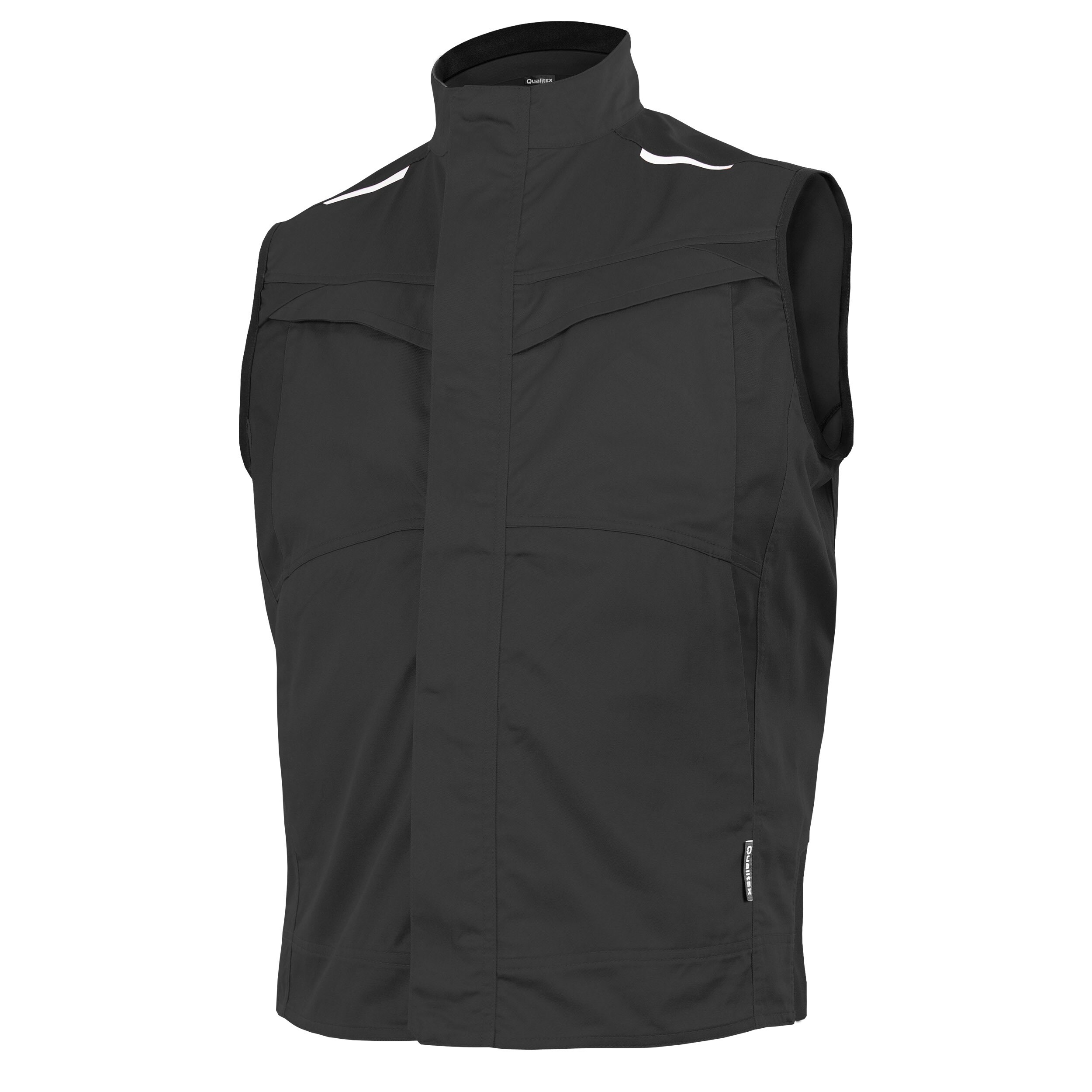 QUALITEX HIGH QUALITY WORKWEAR Weste IND black beauty Damen: M Herren: M - Bild 1