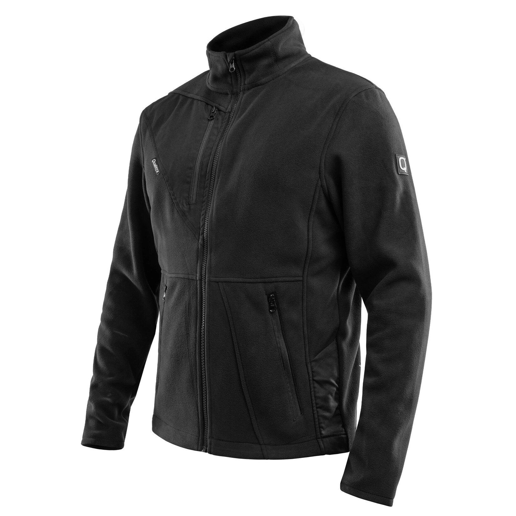 QUALITEX HIGH QUALITY WORKWEAR Fleecejacke PRO+ schwarz Damen: 62 Herren: 4XL