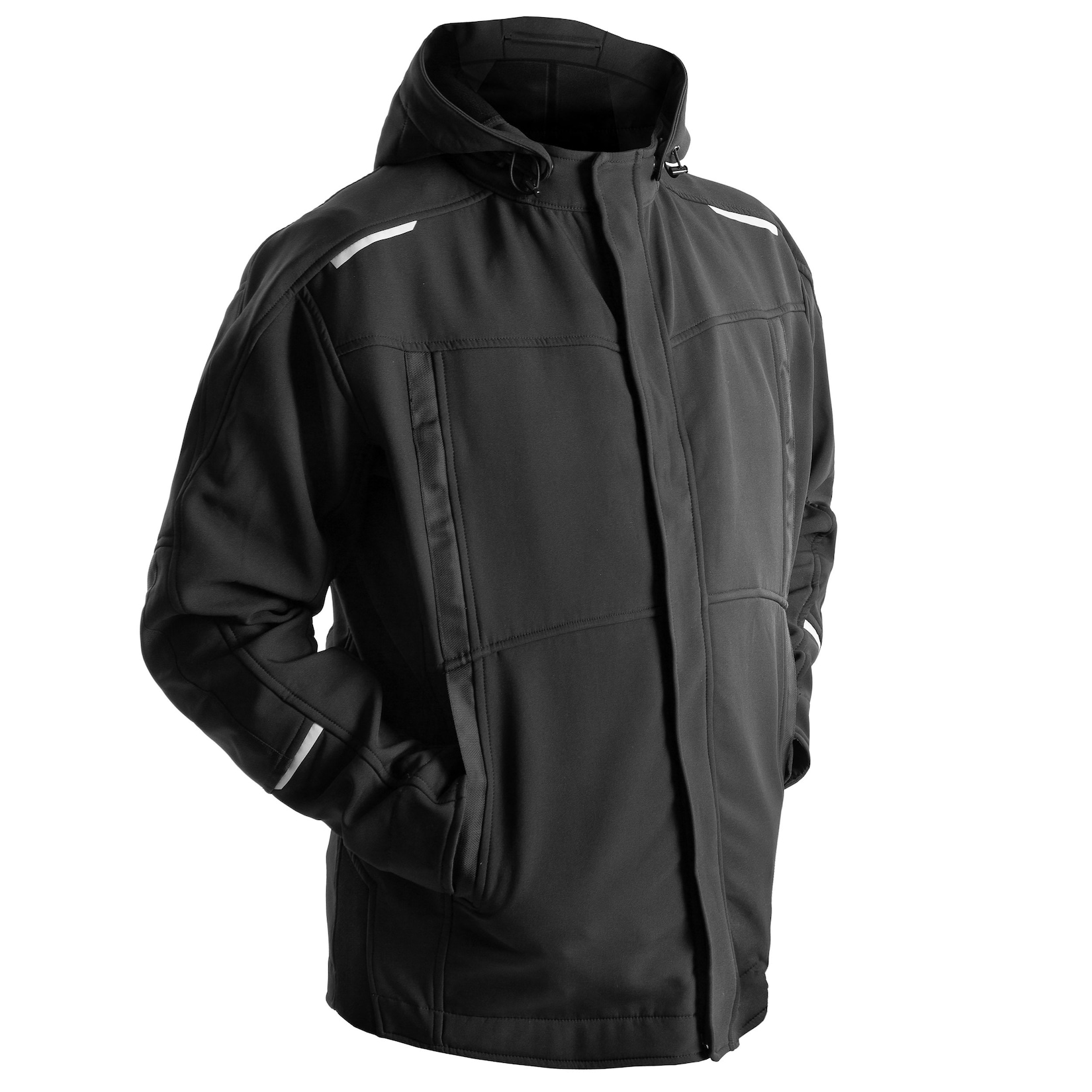QUALITEX HIGH QUALITY WORKWEAR Softshelljacke IND schwarz Damen: M Herren: M