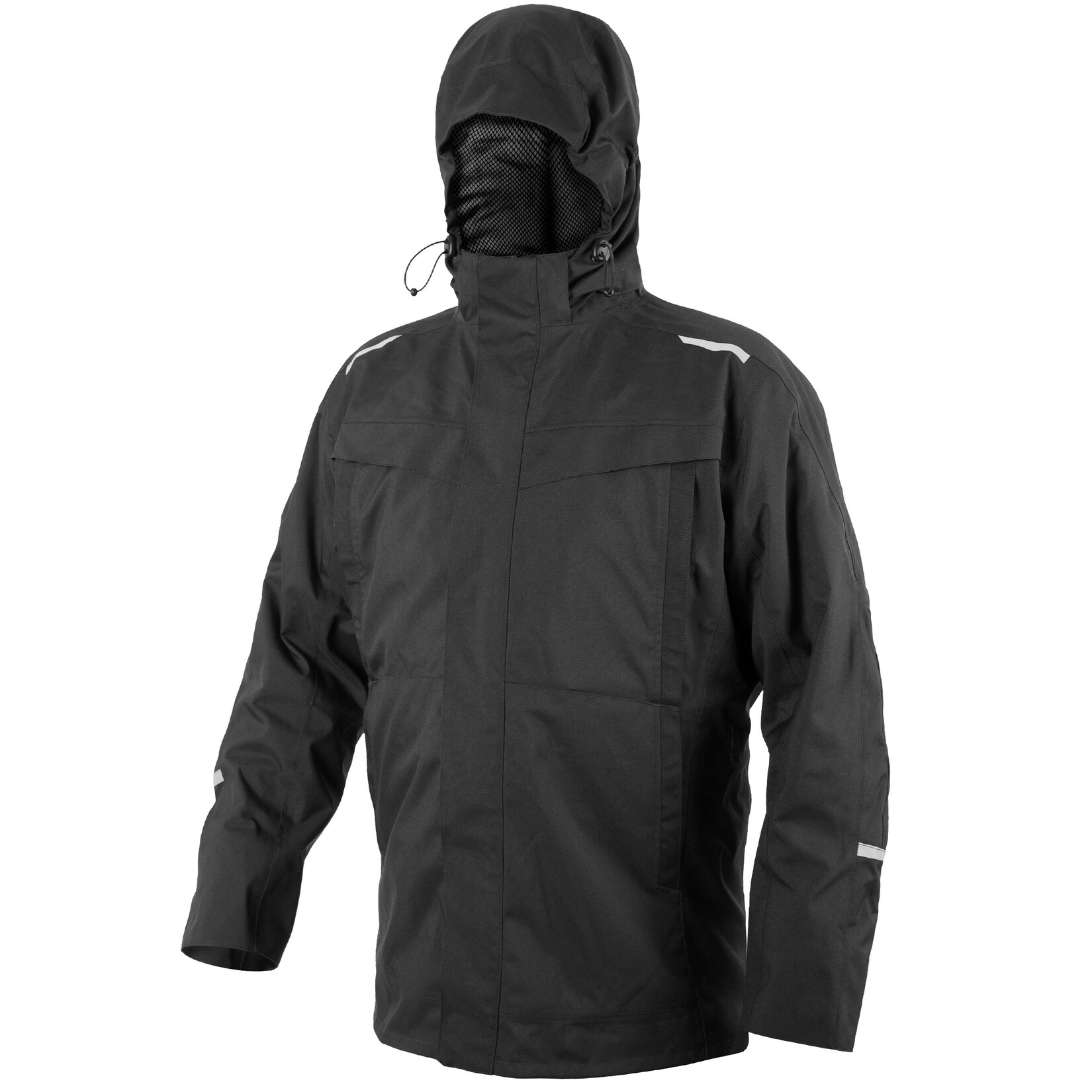 QUALITEX HIGH QUALITY WORKWEAR Allwetterjacke IND schwarz Damen: 4XL Herren: 4XL