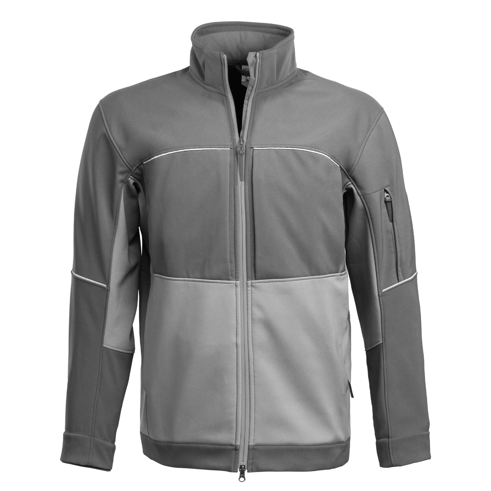 QUALITEX HIGH QUALITY WORKWEAR Softshelljacke RESIST anthrazit/grau Herren: XL