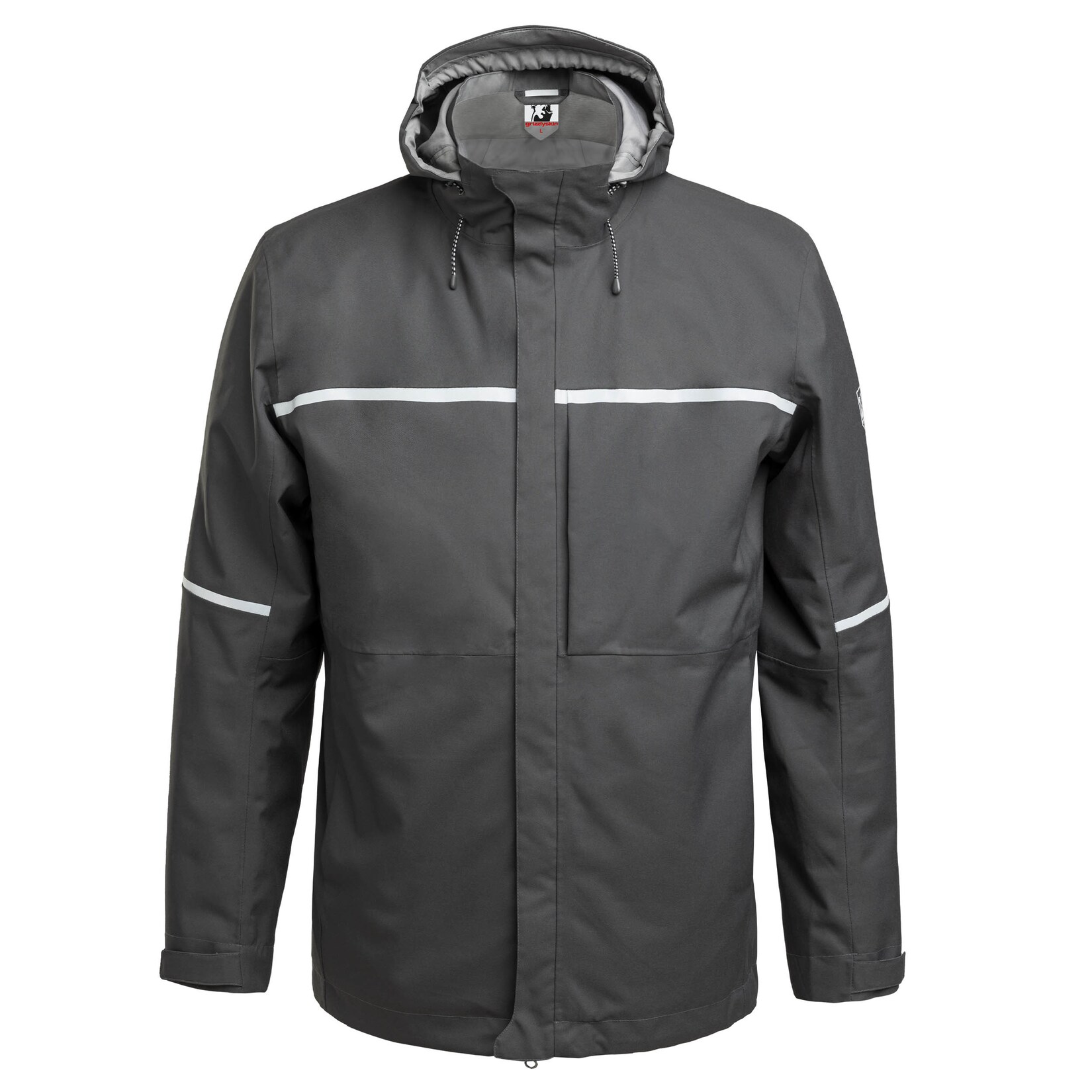QUALITEX HIGH QUALITY WORKWEAR Hardshelljacke RESIST anthrazit Herren: L
