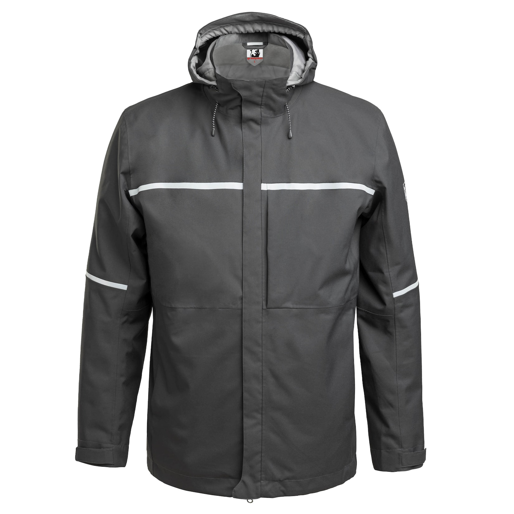 QUALITEX HIGH QUALITY WORKWEAR Hardshelljacke RESIST anthrazit Herren: 6XL