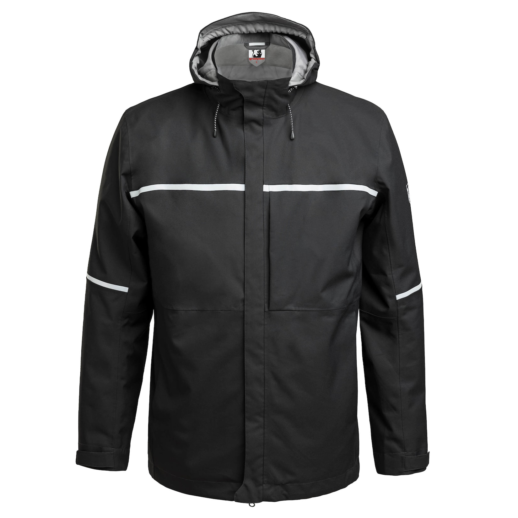 QUALITEX HIGH QUALITY WORKWEAR Hardshelljacke RESIST schwarz Herren: 3XL