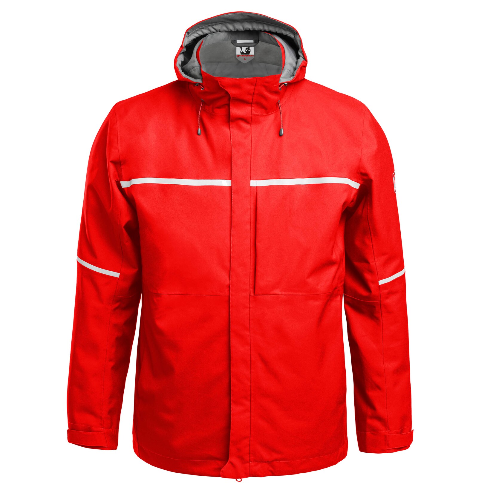 QUALITEX HIGH QUALITY WORKWEAR Hardshelljacke RESIST rot Herren: 4XL