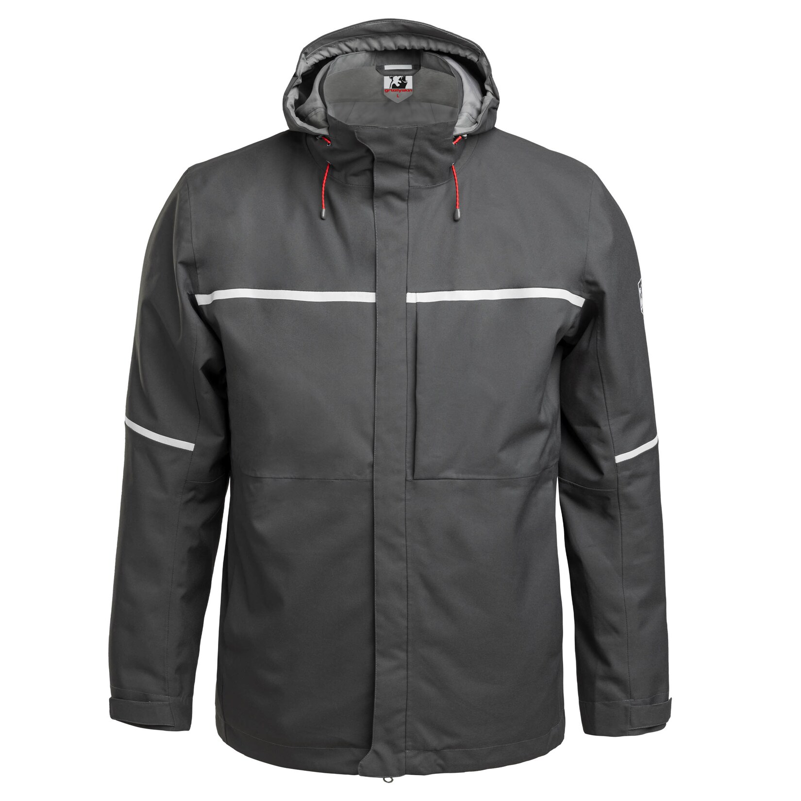 QUALITEX HIGH QUALITY WORKWEAR Hardshelljacke RESIST anthrazit Herren: S