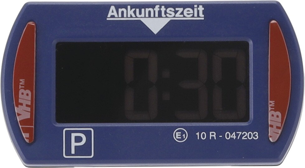 Needit PARK MINI elektr. Parkscheibe m. Zulassung DE blau - Bild 1