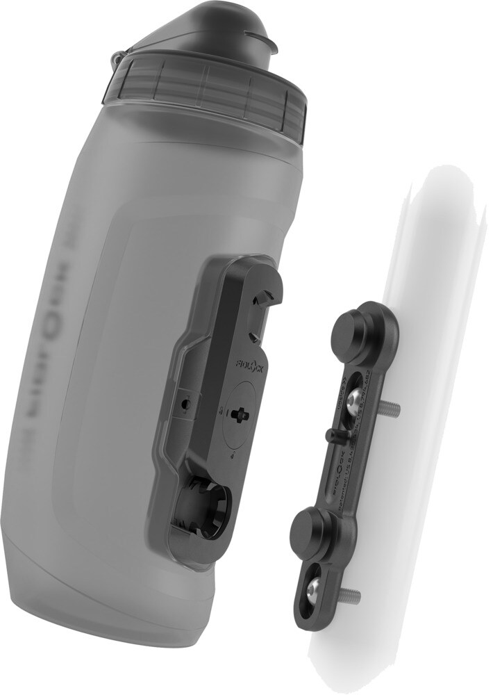 Fidlock Twist Bottle 590 + Bike Base clear black - Bild 1