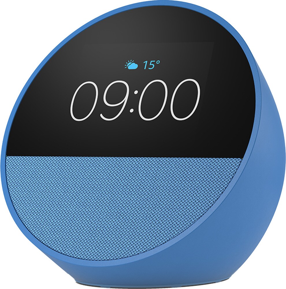Amazon Echo Spot (2024) m. Uhr blau | 00840268960766