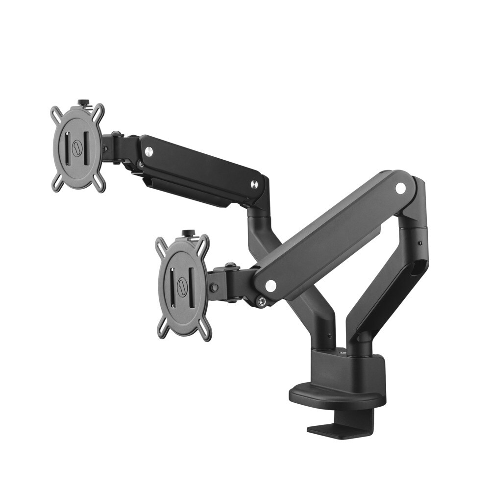 One For All Solid Dual black Support de table pour écran 2 Écran(s) 33 cm (13) - 88,9 cm (35) noir réglable en hauteur,