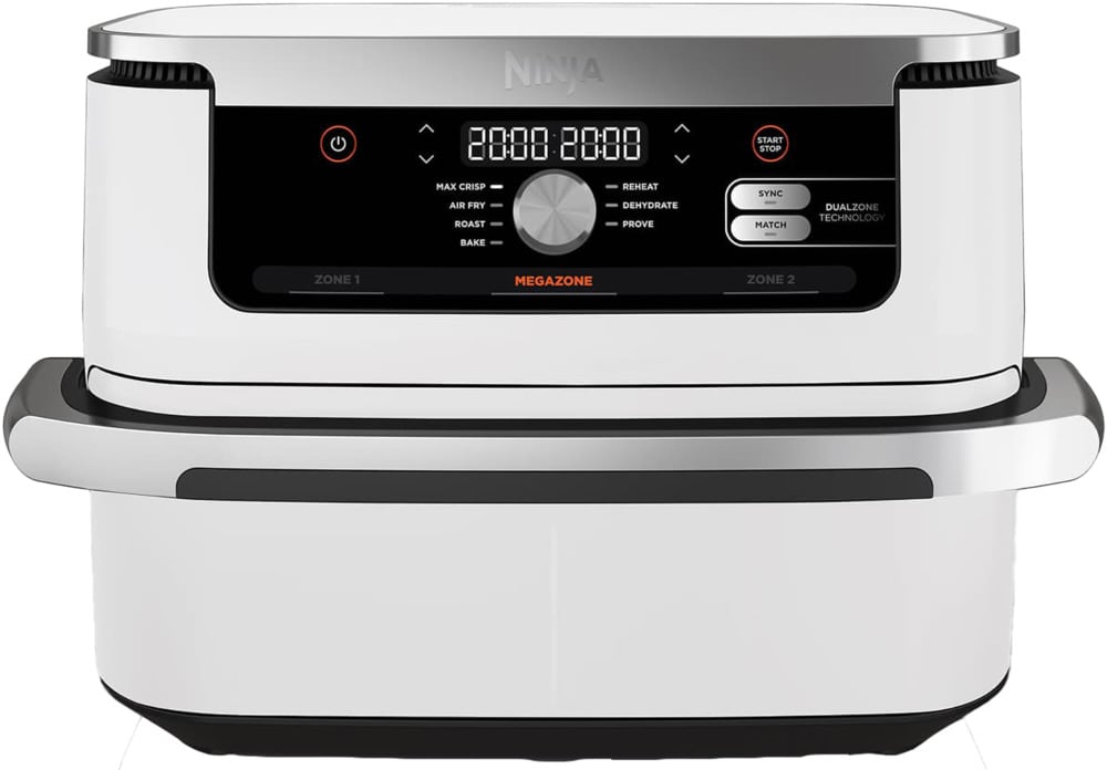 Ninja AF500EUWH Doppel-Hei&szlig;luftfritteuse wei&szlig; - Bild 1