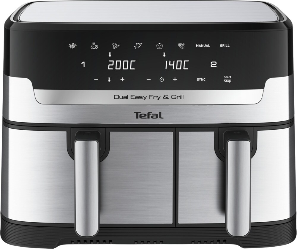 EY905D Easy Fry & Grill Dual Heißluftfritteuse ede