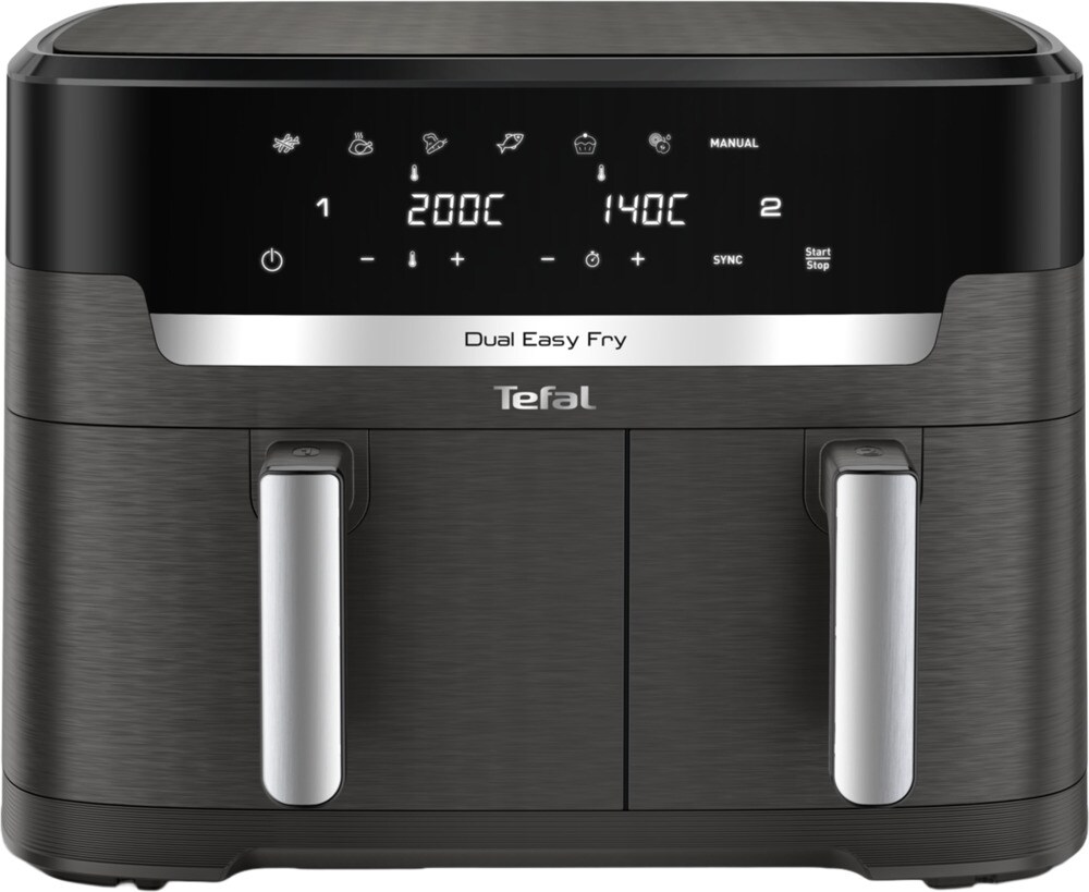 EY942H Easy Fry Dual XXL Heißluftfritteuse grau