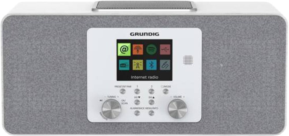 Grundig DTR 6100 Internet DAB+ Radio wei&szlig; - Bild 1