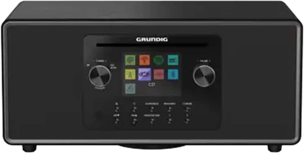 Grundig DTR 7100 Internet DAB+ CD Radio schwarz - Bild 1