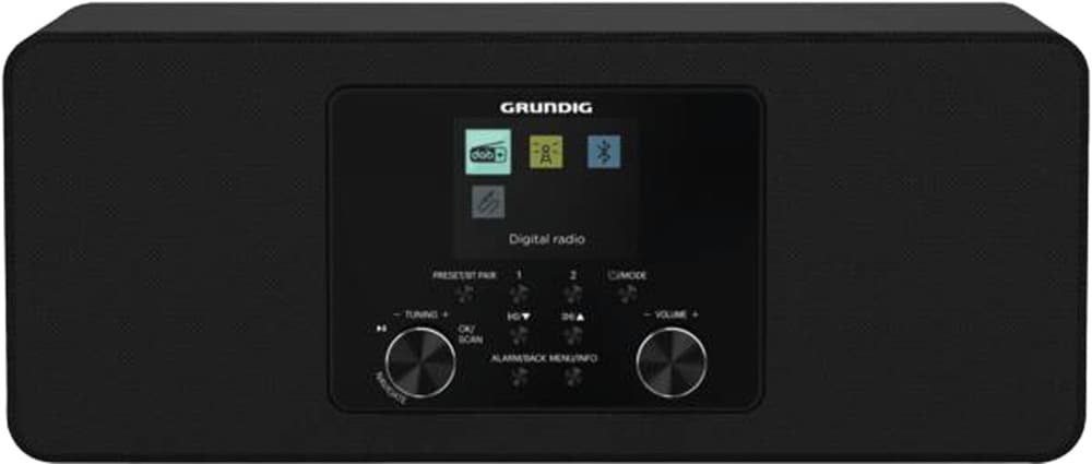 Grundig DTR 4600 DAB+ Radio schwarz - Bild 1