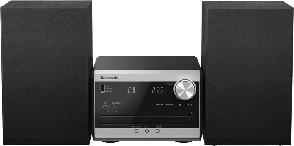 Panasonic SC-PM272EG-S Micro-HiFi-System silber - Bild 1