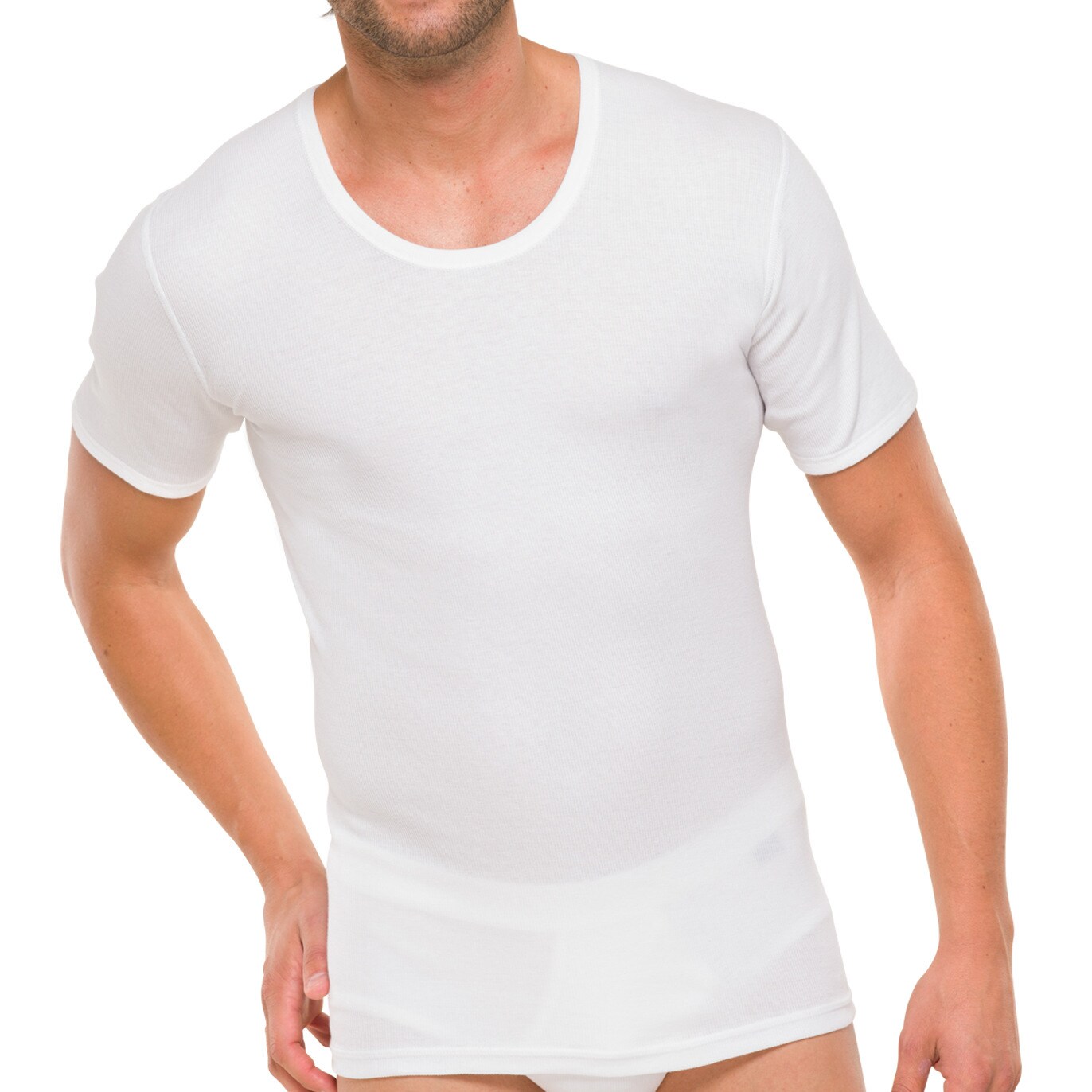 Herren T-Shirt Wei&szlig; - Bild 1