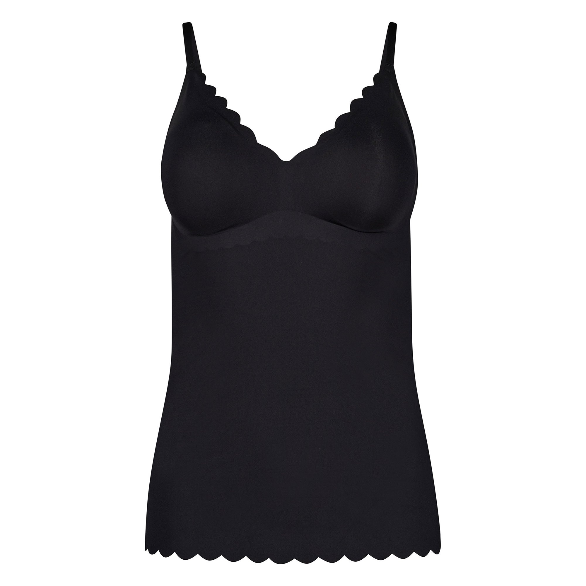 Da. Spaghettishirt herausn. Pads Sensation Damen Unterhemd - Bild 1