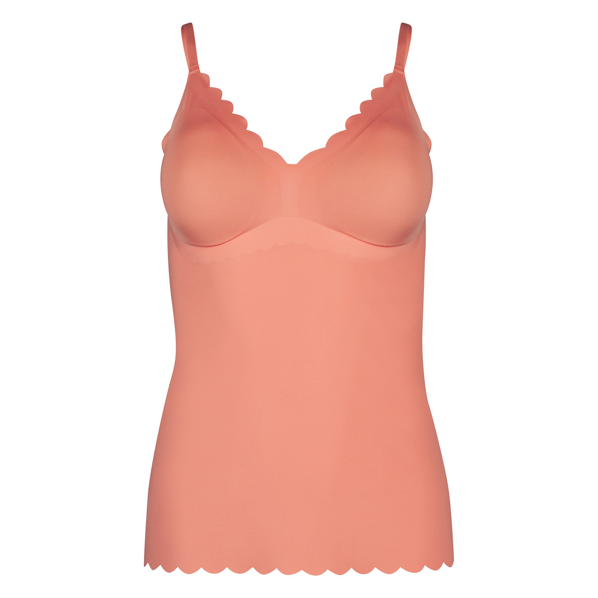 Da. Spaghettishirt herausn. Pads Sensation Damen Unterhemd - Bild 1