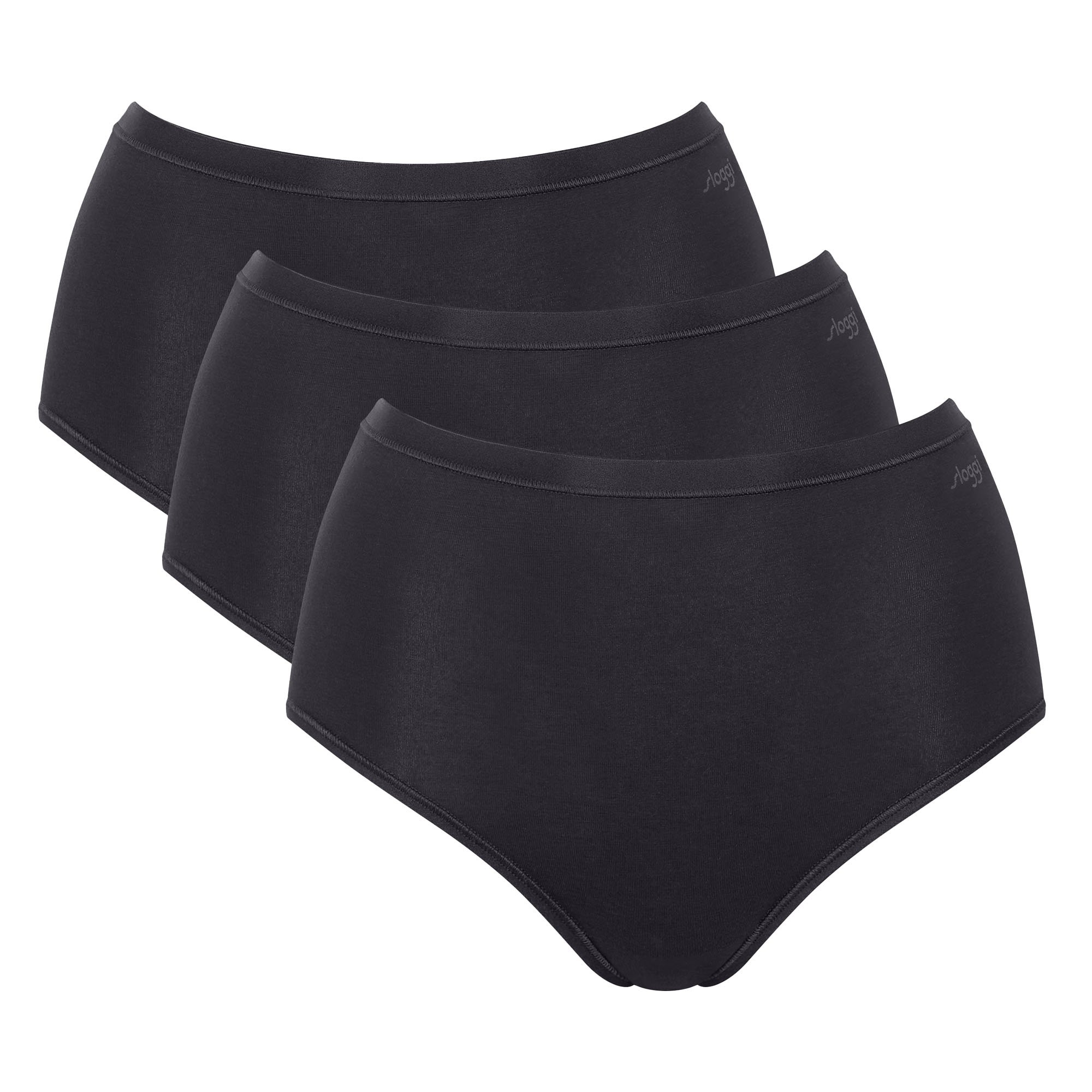 GO Daily Cotton Highwaist 3P Damen Slip - Bild 1