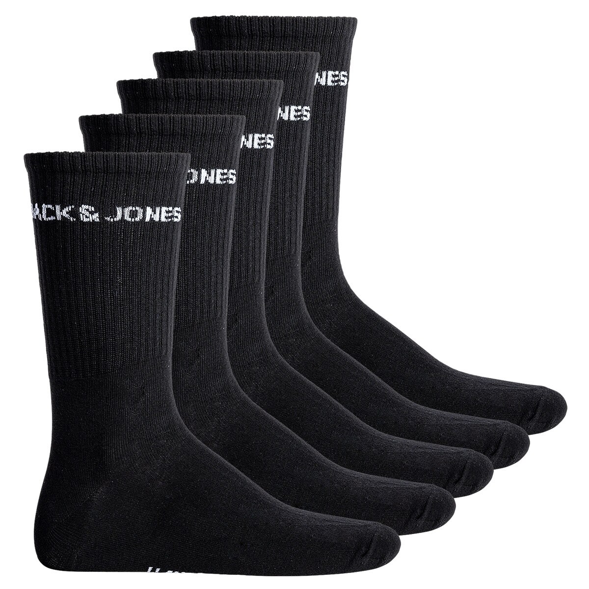 JACBASIC LOGO TENNIS SOCK 5 PACK Herren Socken - Bild 1