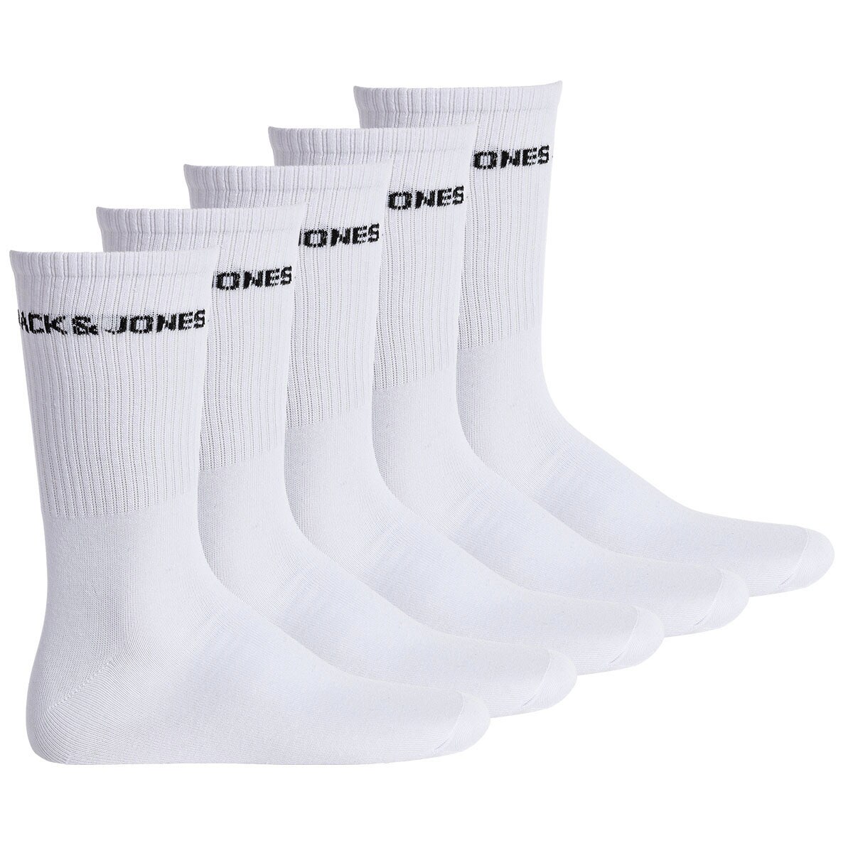 JACBASIC LOGO TENNIS SOCK 5 PACK Herren Socken - Bild 1